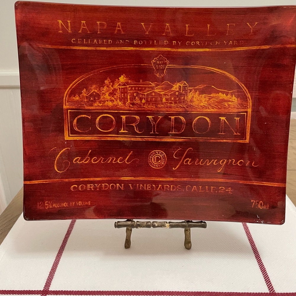 Corydon Napa Valley Serving Plate